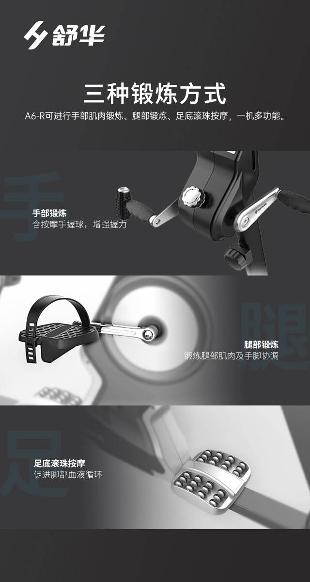 舒华A6-R康复健身车SH-B5836R-广西舒华体育健身器材有限公司
